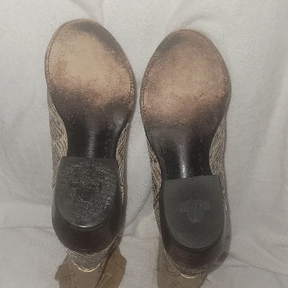 Nocona Boots Men's or ladies Diamondback Rattla SNAKE Western Boots🐍 - Picture 8 of 9